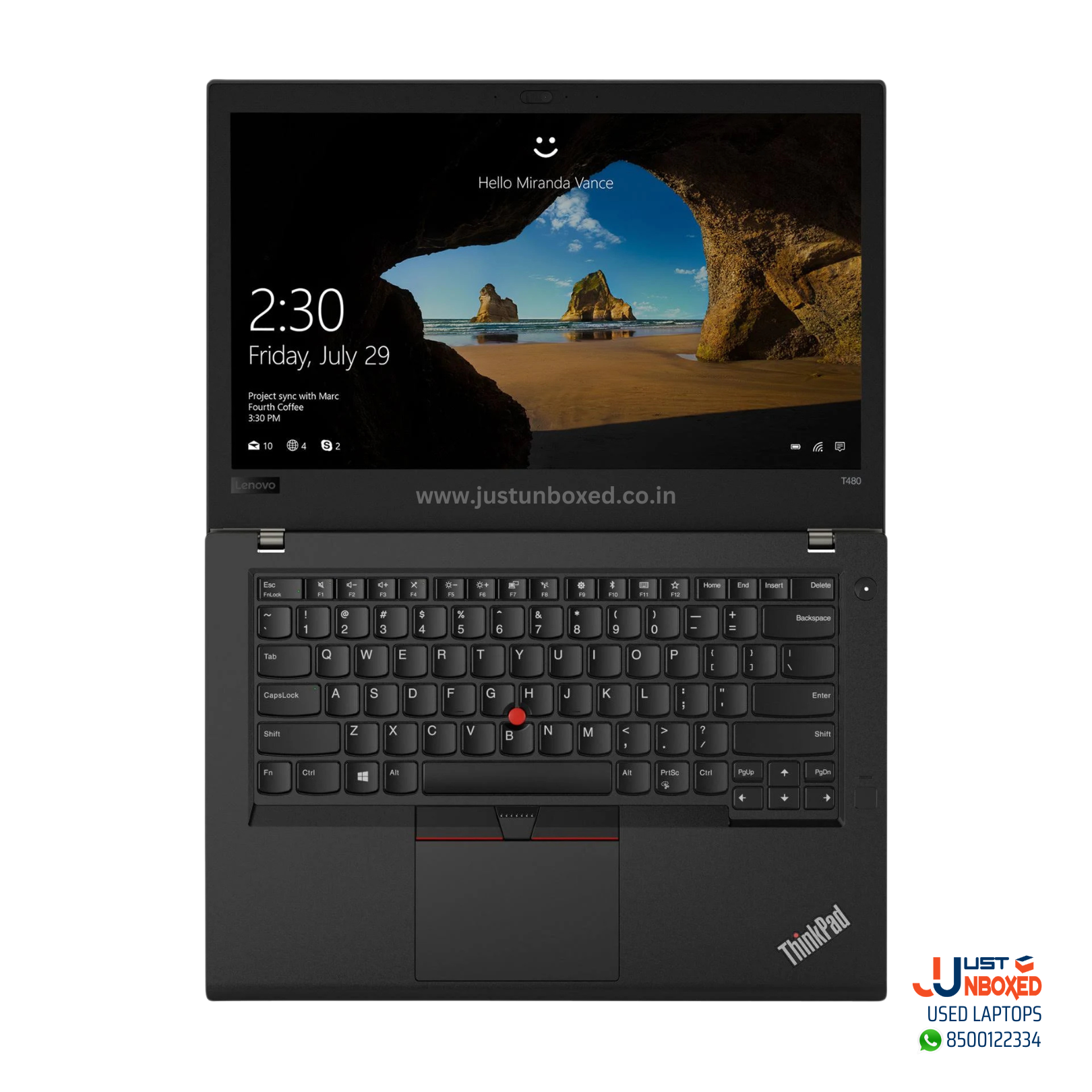 Lenovo ThinkPad T480 Touch | 14 Inch | Core™ i5-8th Gen | 8GB RAM | 256GB NVMe thumbnail 5