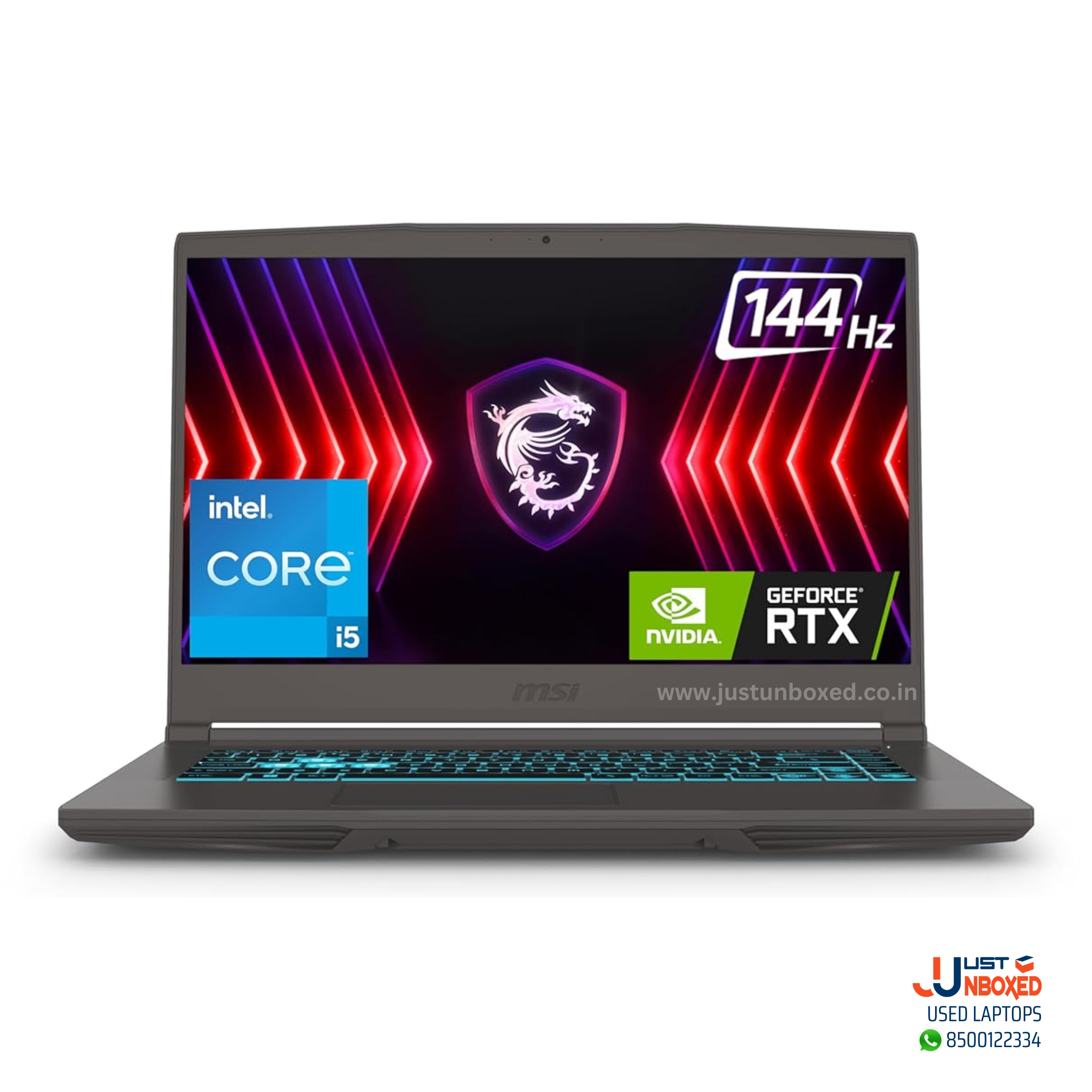 MSI Thin 15 | 15.6 Inch | Core™ i5-12th Gen | 16GB RAM | 512GB SSD | 4GB Dedicated Graphics RTX4050